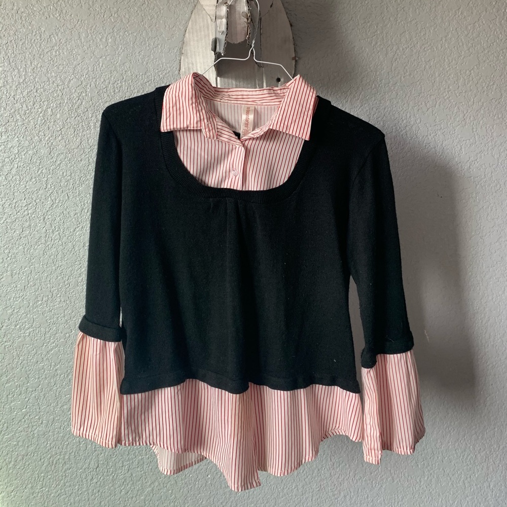 No Boundaries Sweater Blouse